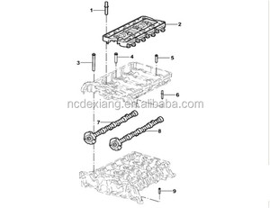 1717571 Árbol de Levas de Escape Original para Ford Transit V348 2.2L BK2Q 6A273 CD - Product Image 5