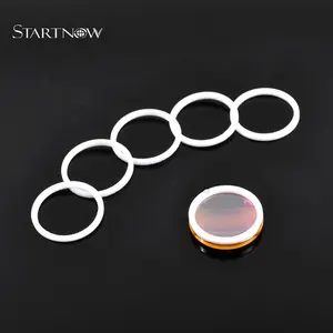 5 Cái/lốc PTFE Máy Giặt 19 19.05 20 25 25.4 Gasket Chống Trượt Để Bảo Vệ Laser Focus Lens Mirrors CO2 Máy Cắt Laser