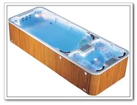 Гидро-массажный бассейн, большой открытый спа-бассейн, открытый джакузи, плавательный спа