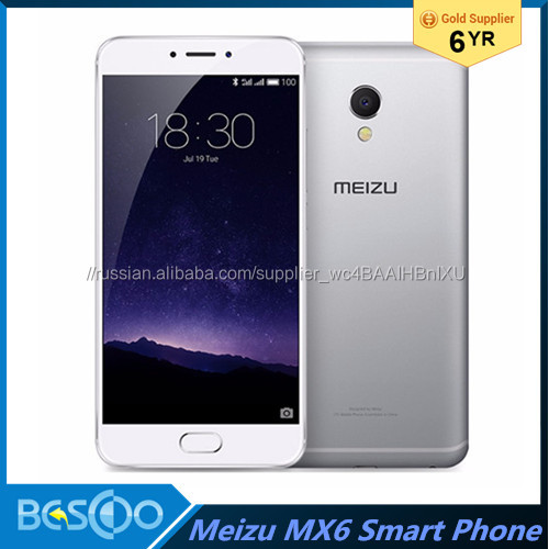 Оригинал Meizu MX6 MTK Helio X20 Дека Ядро Мобильного Телефона 4GB+32GB ROM 5.5 дюйма 1920x1080 12MP Камера Dual SIM смартфон