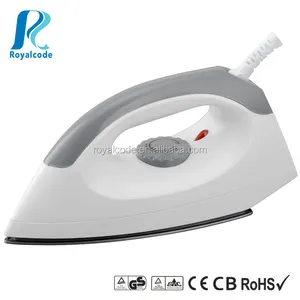 Mini plastic dry iron with good quality and light weight,soleplate can change into non-stick/stainless steel/ceramic,1000-1200w