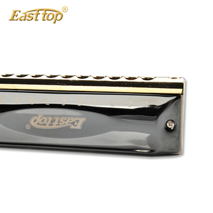 Easttop harmonica, noir harmonica, harmonica chromatique - Product Image 1