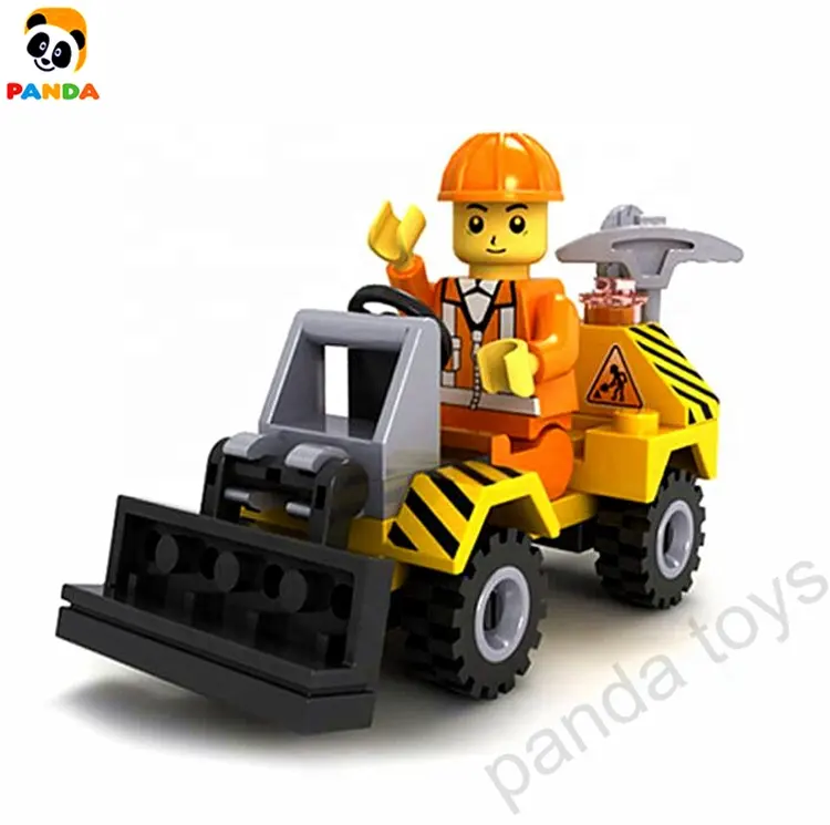 Beliebteste Lern wissenschaft Bulldozer Spielzeug Überraschung geschenke für kleine Kinder Engineering Fahrzeug Maschine Stadt Spielzeug PA05009