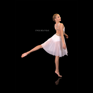 Nouveau Blanc Femmes <span class=keywords><strong>Danse</strong></span> Lyrique Robe Filles Ballet/Contemporain Performance Costume <span class=keywords><strong>Ballerine</strong></span> Justaucorps Robe Scène Porter - Product Image 2