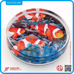 Tapis de tasse acrylique classique écologique nouveauté décor à la maison avec motif animal cadeau souvenir pour les touristes de plage - Product Image 5