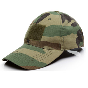 <span class=keywords><strong>Logo</strong></span> personalizzato Unisex Sport all'aria aperta cappelli da Baseball regolabili cappello da combattimento tattico verde militare - Product Image 6