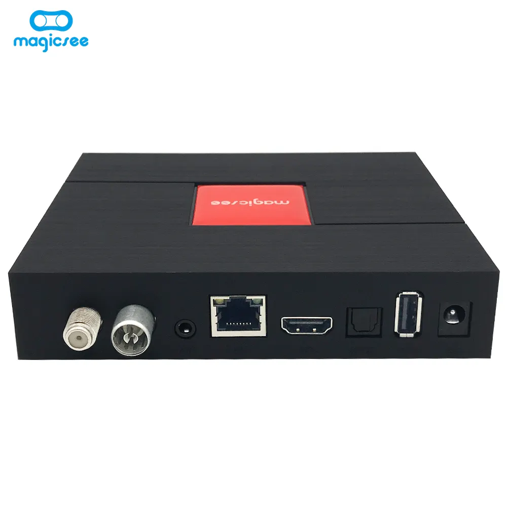 Harga Baru Magicsee C400 Plus S912 Combo TV Box 3G 32G 7.1 DVB S2 T2 4 K Penerima Satelit Android TV Box