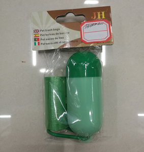 Plástico ecológico pastillas para mascotas perro forma Sling Bolsa PET waste bag dispensador con 1 unid bolsa de caca de perro - Product Image 3