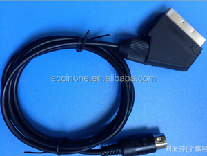 Cable RGB AV Scart para <span class=keywords><strong>Sega</strong></span> <span class=keywords><strong>Mega</strong></span> <span class=keywords><strong>Drive</strong></span> 2 Genesis 2 Megadrive 2 MD2 cable de audio y video Scart - Product Image 2