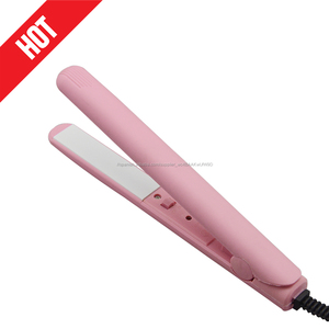 Intertek Ionic <span class=keywords><strong>pelo</strong></span> coreano titanio <span class=keywords><strong>de</strong></span> cerámica Etiqueta Privada planchas hierro al por mayor con logotipo personalizado - Product Image 1