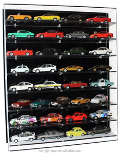 Vitrina acrílica para coches en miniatura, caja <span class=keywords><strong>de</strong></span> colección, ruedas calientes, escaparate Acrílico - Product Image 2