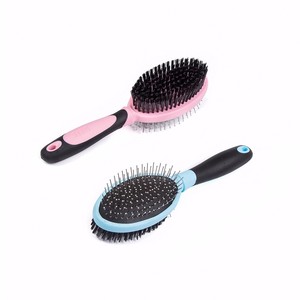 Amazon top selling 2017 double size pet grooming dog and cat brush <span class=keywords><strong>can</strong></span> OEM pet products - Product Image 1