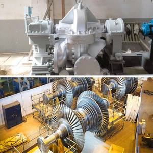 10kW-150kW 긴 수명 저가 스팀 터빈 발전기 - Product Image 3