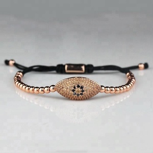 De los hombres al por mayor Lave piedra pulseras de cuentas <span class=keywords><strong>con</strong></span> el diablo ojo Accesorios - Product Image 2