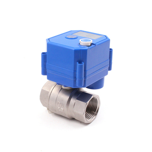 Robinet à bille électrique avec fonction manuelle eau électrique vanne <span class=keywords><strong>de</strong></span> contrôle <span class=keywords><strong>de</strong></span> débit 5 V 12 V 24 V 110 V 220 V électrique à actionneur val - Product Image 6