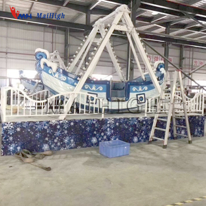 פנימי או חיצוני Funfair משחקים כחול קרח ילדים מיני קטן פיראטים ספינה נסיעה - Product Image 6