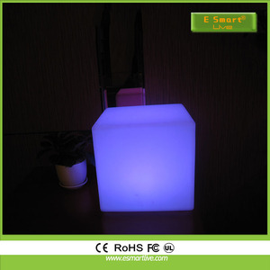 Led Cube Meubles Chaise, coloré Cube led lumière siège, Plus populaire led bar cube tabouret - Product Image 2
