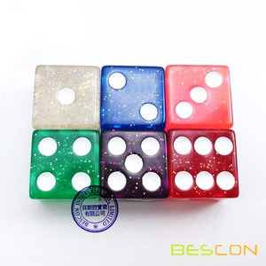 ลูกเต๋าคาสิโนคุณภาพสูง Bescon ขนาด 19 มม. พร้อมจุดใหญ่ - Product Image 3