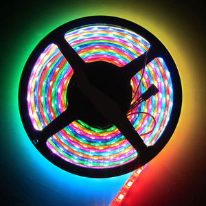 تقنية جديدة شاحن <span class=keywords><strong>LED</strong></span> باللون الأحمر والأخضر والأزرق 5050 مزود بـ 300 مصباح Ws2813 ألوان كاملة 5 فولت أضواء سقف من سبائك الألومنيوم أضواء غرف فندقية IP65 <span class=keywords><strong>70</strong></span>