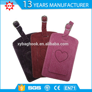 China lieferant personalisierte kofferanhänger aus leder für förderung geschenke - Product Image 2