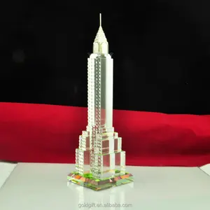 Regenboog 3d crystal Tower gebouwen model geschenken