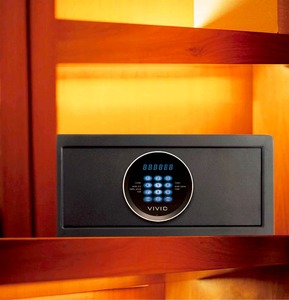 Coffre-fort portable, serrure pour hôtel, avec serrure, pour argent - Product Image 4