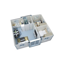 Nouvelle conception de maisons modulaires préfabriquées en Chine, Porta Cabin Casa Australie, maison conteneur extensible 20ft/40ft, faible coût d'expédition, à vendre
