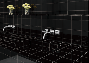 Phòng Tắm Góc Cạnh Gạch Ốp Tường Bằng Gốm - Product Image 5