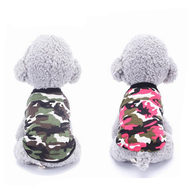 Оптовые Лето любимая Аксессуары Одежда для собак Camo собака охлаждающий жилет