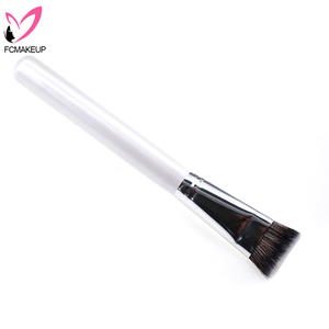 Profesional plana grande <span class=keywords><strong>contorno</strong></span> cara mezcla cepillo del maquillaje - Product Image 3