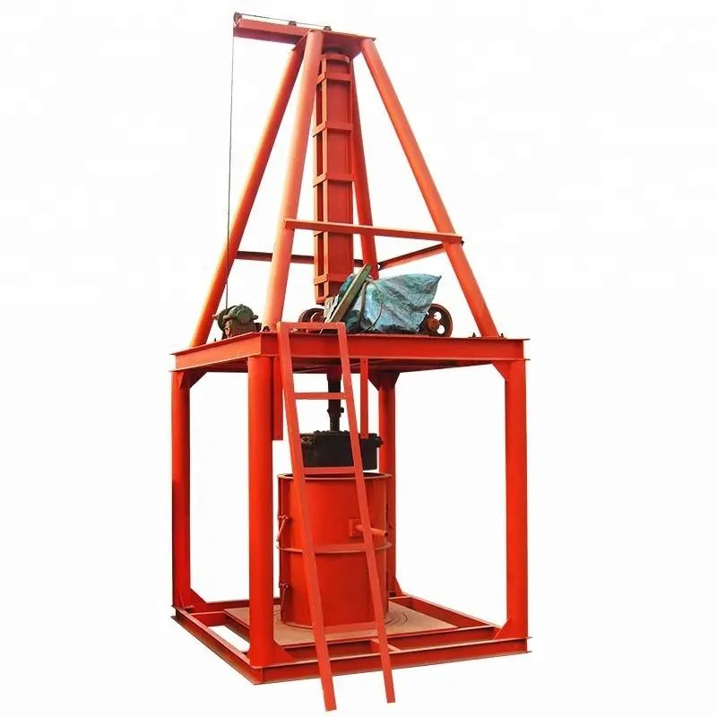 JC-120 vertical culvert drain concrete cement pipe molding making machine