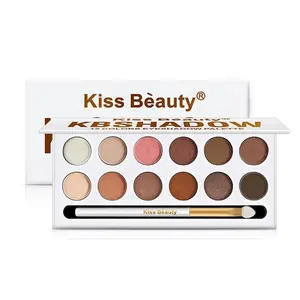 U-kiss — Palette d'ombres à paupières à 12 couleurs, maquillage des yeux, cosmétique