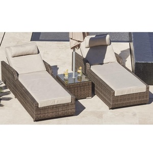 Tumbona <span class=keywords><strong>de</strong></span> Exterior <span class=keywords><strong>de</strong></span> Metal <span class=keywords><strong>de</strong></span> Estilo Moderno Resistente a los Rayos UV y Elegante Silla <span class=keywords><strong>de</strong></span> Playa para Ocio y Relajación, Uso en Sala <span class=keywords><strong>de</strong></span> Estar y Hotel - Product Image 1