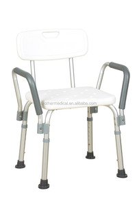 Cadeira de banheiro de atendimento, cadeira de commodo de aço hélice para banheiro - Product Image 5