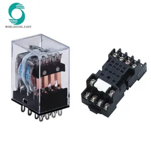 HH54P(MY4) Tujuan Umum 14 Pin Coil 230V Pcb Power Relay