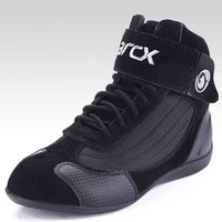 ARCX pria Motor Boots Moto Naik Sepatu Kulit Sapi Asli Sepeda Motor Touring Pergelangan Kaki Sepatu Kecepatan Naik Sepatu