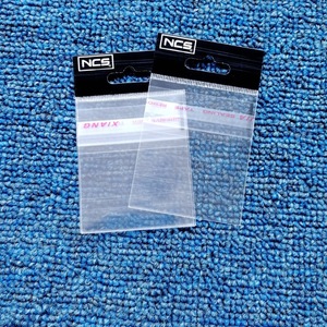 Tùy Chỉnh Trong Suốt OPP Con Dấu Dính Nhựa Đồ Trang Sức Túi Với Tiêu Đề, Opp Tiêu Đề Túi Với Con Dấu Dính - Product Image 2