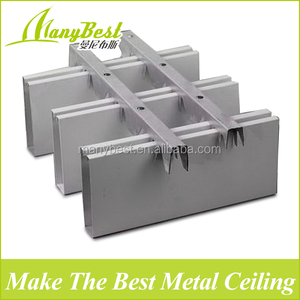 2017 Chine de Bonne Prix Métal En Aluminium <span class=keywords><strong>Couloir</strong></span> Faux <span class=keywords><strong>Plafond</strong></span> Chicane Conception Avec SGS - Product Image 3