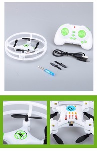 6 AXIS Gyro 2.4g 4ch RC mini helicóptero <span class=keywords><strong>misterio</strong></span> OVNI con anillo de protección especial - Product Image 3