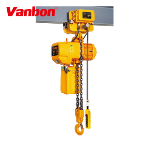 Vankbon รอกโซ่ไฟฟ้าไร้สายรีโมทคอนโทรล3เฟส150กก. รอกก่อสร้างโลหะร้านอาหาร - Product Image 1