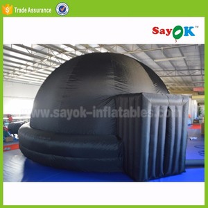 5 m de proyección / película planetario inflable tienda de campaña / aire cúpula del planetario - Product Image 1