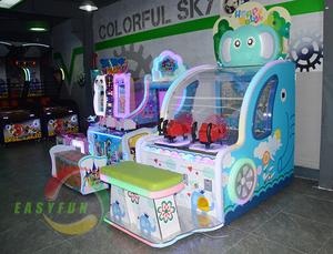 Coin operated electronic deportes <span class=keywords><strong>de</strong></span> tiro máquina feliz tiroteo bebé bola <span class=keywords><strong>juego</strong></span> <span class=keywords><strong>de</strong></span> arcade gabinete - Product Image 4