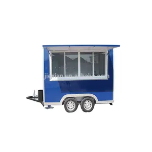 JX-FS300 Customized food kiosk mobile catering trailer food truck Manufacturer u s food trailer