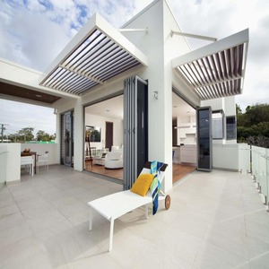 <span class=keywords><strong>Volet</strong></span> solaire couleur chair, imperméable, élégant, marron, avec Plantation, à monter soi-même - Product Image 1