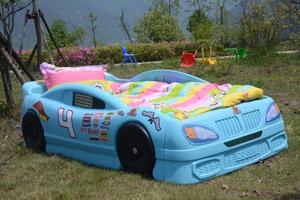 Bestseller Personal Style Möbel Bett Kindergarten Mode Cartoon Rennwagen Kunststoff Kinder auto Bett Vorschule Bett - Product Image 4