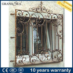 Diseño de parrilla de protección de <span class=keywords><strong>ventana</strong></span> antirrobo de bajo <span class=keywords><strong>precio</strong></span> para aluminio - Product Image 6