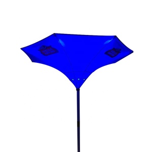 Parasol en forme de fleur de <span class=keywords><strong>tulipe</strong></span> LED coloré pour l'extérieur, vente chaude, parasol en forme de champignon avec certificat CE - Product Image 4
