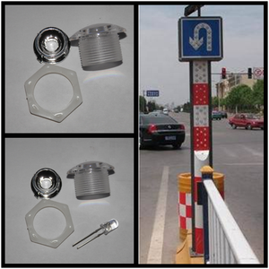 <span class=keywords><strong>Kit</strong></span> de lampe led 12V 5mm, lumière d'avertissement de la route, avec câble de 20cm - Product Image 5