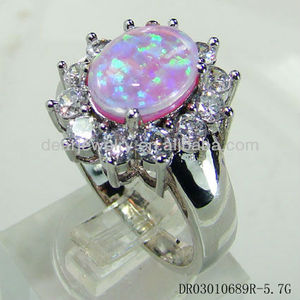 Plus récent gros 2014 haute qualité opale bijoux de mode avec cz bijoux dr03010689r-5.7g accepter de <span class=keywords><strong>payer</strong></span> par paypal - Product Image 1
