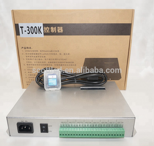<span class=keywords><strong>T300K</strong></span> 8 端口 8192 像素 ws2811 T-300K sd卡通过 PC 全彩 led 像素控制器联机 - Product Image 2